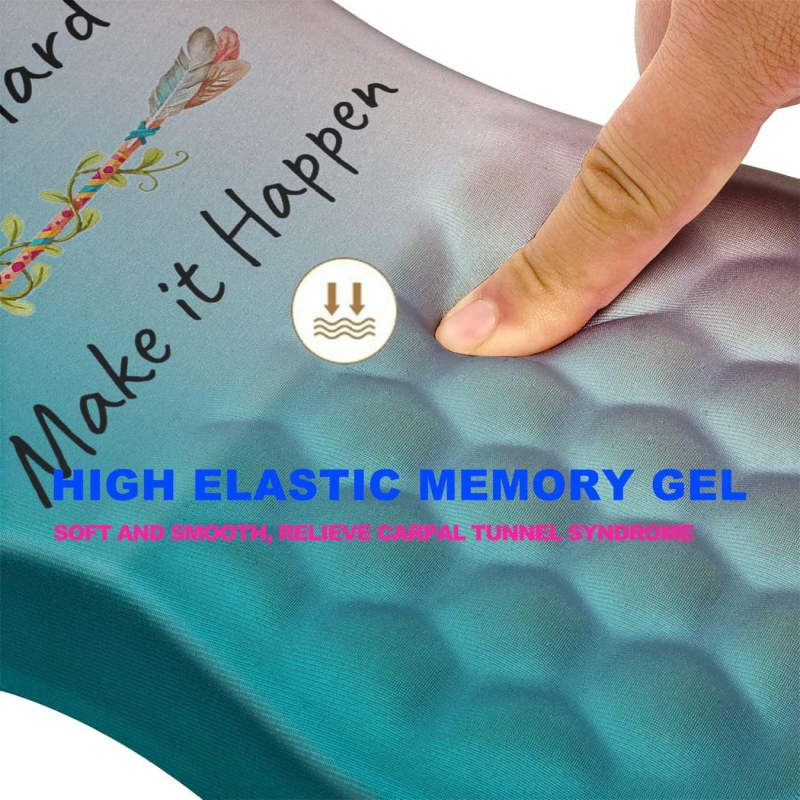 Ergonomski gel naslon za zglob miša, mala podloga, japanski minimalistički dizajn, model F97, OEM proizvodnja