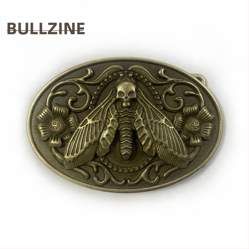 Kuka FP-03804-2, cink legura, glatka kopča, zapadni kaubojski stil, staromodna tin premaz