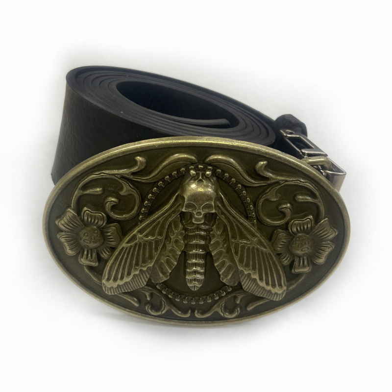 Kuka FP-03804-2, cink legura, glatka kopča, zapadni kaubojski stil, staromodna tin premaz