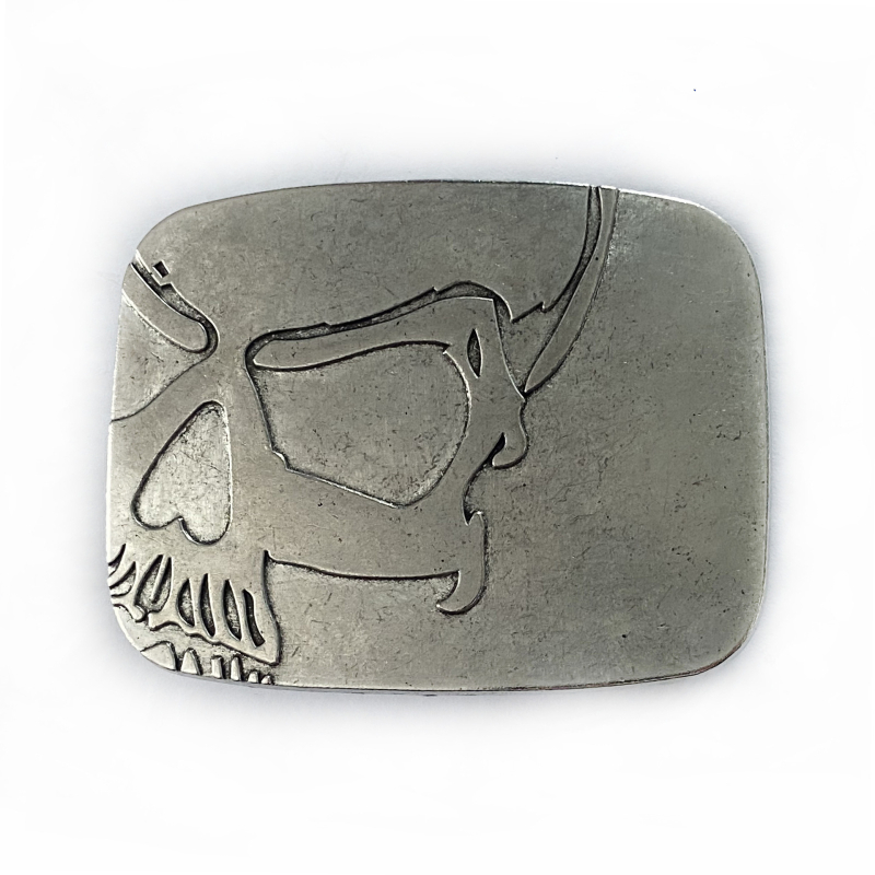 Kuka FP-03804-2, cink legura, glatka kopča, zapadni kaubojski stil, staromodna tin premaz