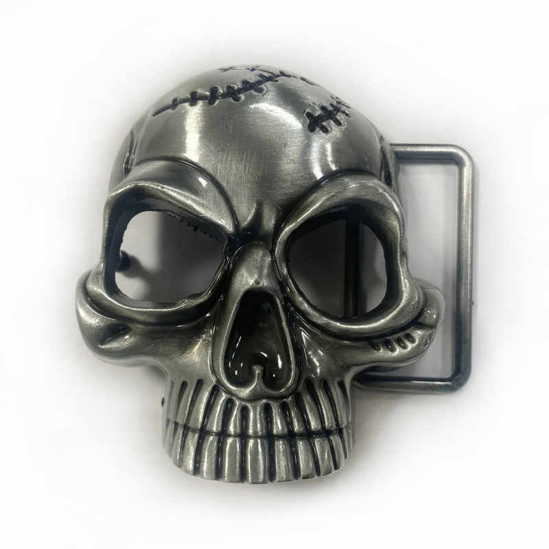 Kuka FP-03804-2, cink legura, glatka kopča, zapadni kaubojski stil, staromodna tin premaz