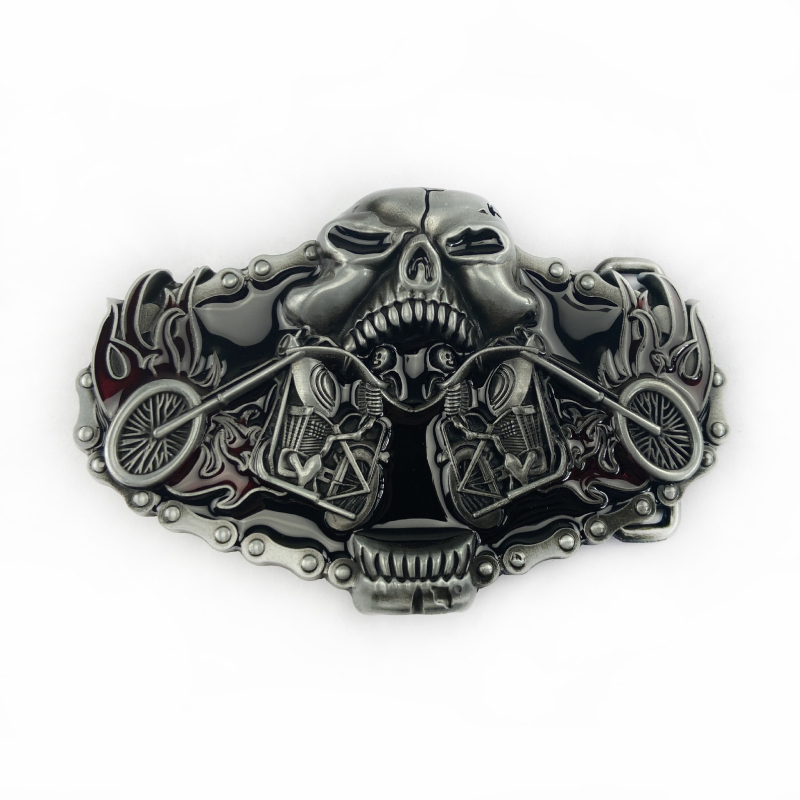 Kuka FP-03804-2, cink legura, glatka kopča, zapadni kaubojski stil, staromodna tin premaz