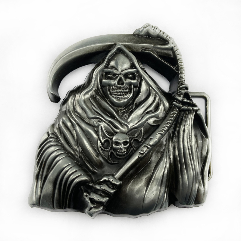 Kuka FP-03804-2, cink legura, glatka kopča, zapadni kaubojski stil, staromodna tin premaz