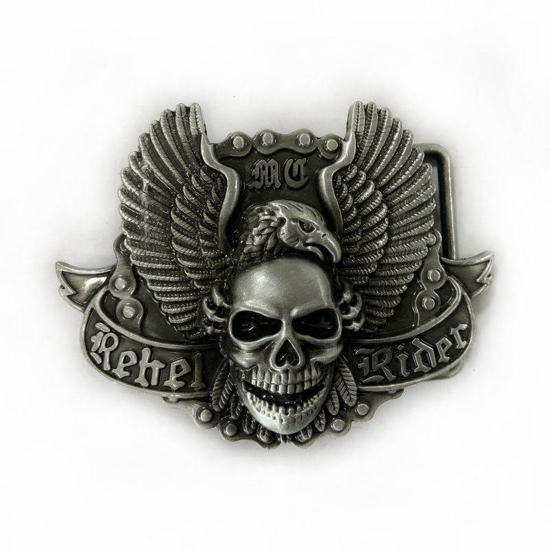 Kuka FP-03804-2, cink legura, glatka kopča, zapadni kaubojski stil, staromodna tin premaz