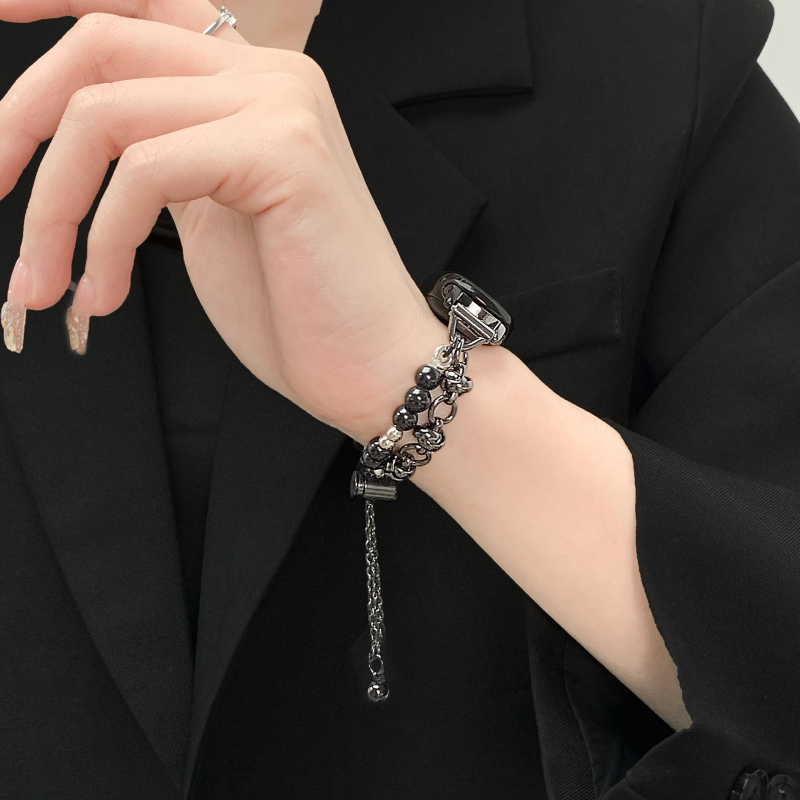 Μεταλλικός ιμάντας Pandora για Mi Band 9, Mi Band 8 Pro, Huawei 9/8, Redmi 4 — μοντέρνος, προσαρμοσμένη συμβατότητα διεπαφής