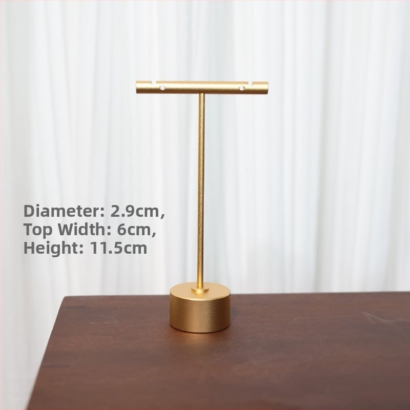 Fülbevaló kiállító állvány, fém, egy darabból álló modell, csempe-stílusú felület, spray-műanyag bevonattal