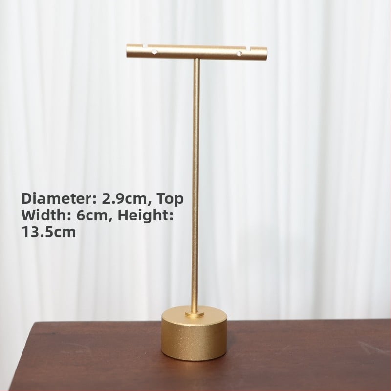 Fülbevaló kiállító állvány, fém, egy darabból álló modell, csempe-stílusú felület, spray-műanyag bevonattal