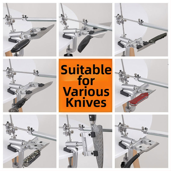 Késélező állvány, PRO frissített negyedik generáció, fix szögű háztartási modell, Modell 693728471126