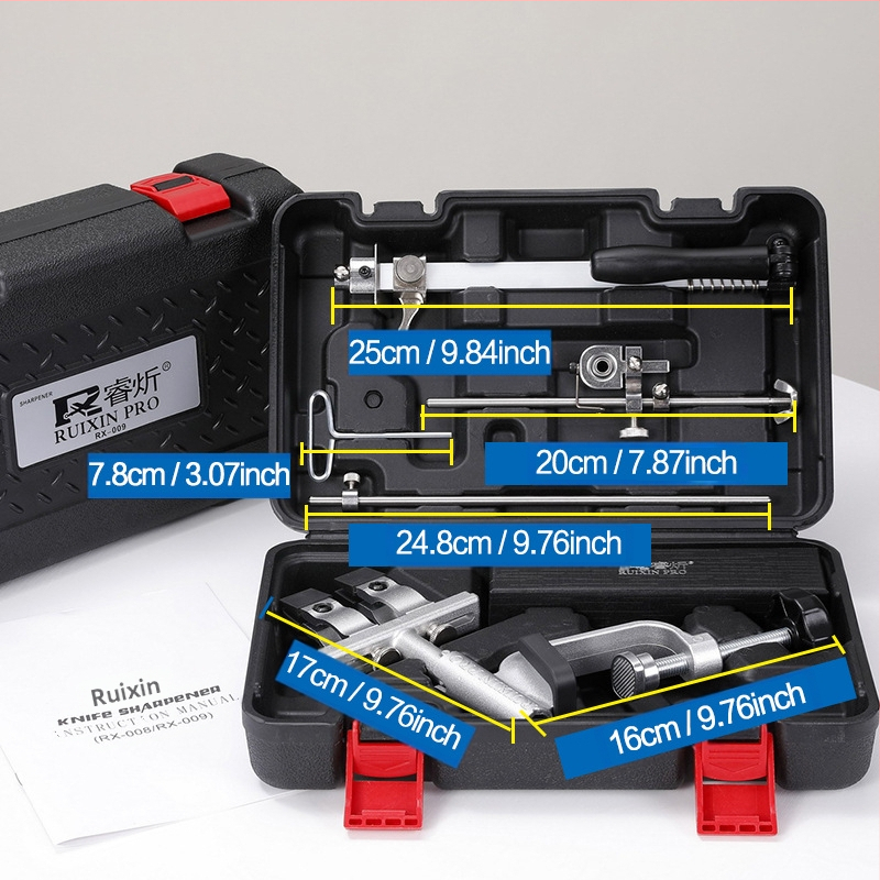 Стойка за заточване на нож, PRO обновено четвърто поколение, фиксиран ъгъл, домашен модел, модел 693728471126