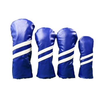 Κάλυμμα κεφαλής γκολφ για μπαστούνια από σίδηρο και ξύλο – Καθολική εφαρμογή, με δύο διαγώνιες ρίγες