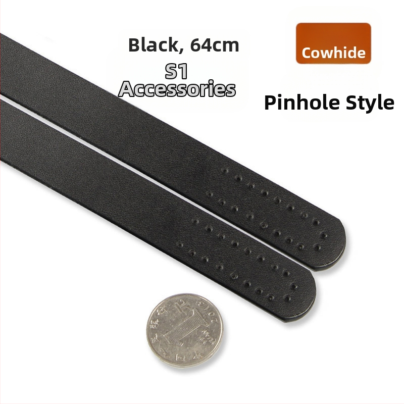 Valódi marhabőr táskarám, kézi fogantyúval, szegecsekkel és lyukakkal, kézzel készített textil DIY táska kiegészítő készlet