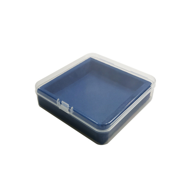 Дисплей за пръстени и обеци с велурено покритие, прахоустойчив държач за бижута и кутия за съхранение, представен през зимата на 2024 г.