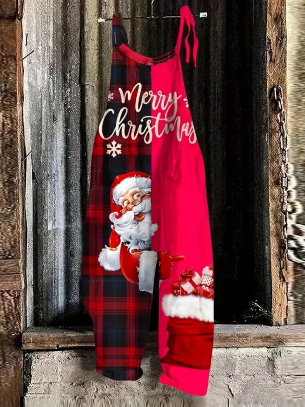 Salopetă damă fără mâneci, talie medie, pantaloni până la gleznă, stil casual japonez/coreean, poliester