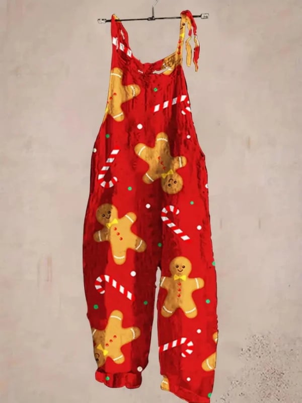 Salopetă damă fără mâneci, talie medie, pantaloni până la gleznă, stil casual japonez/coreean, poliester