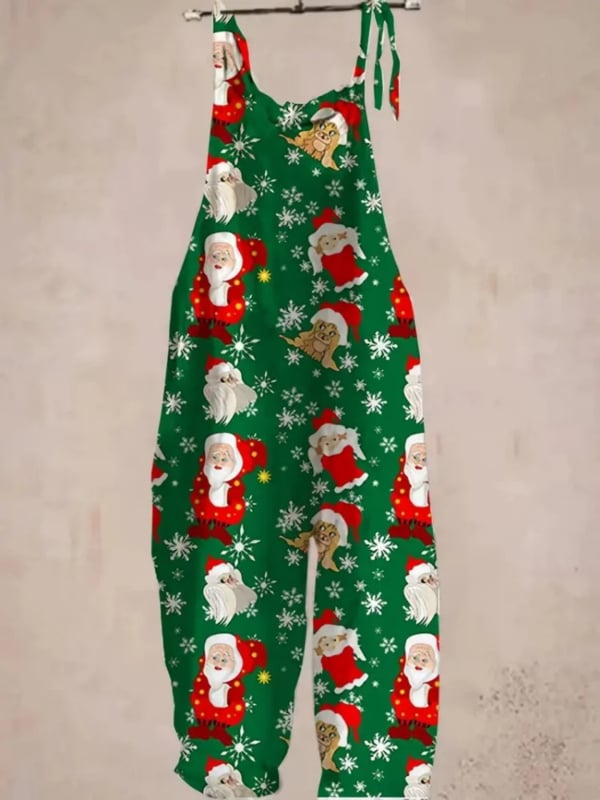 Salopetă damă fără mâneci, talie medie, pantaloni până la gleznă, stil casual japonez/coreean, poliester