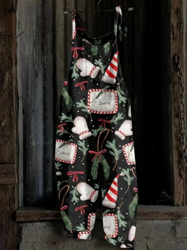 Salopetă damă fără mâneci, talie medie, pantaloni până la gleznă, stil casual japonez/coreean, poliester