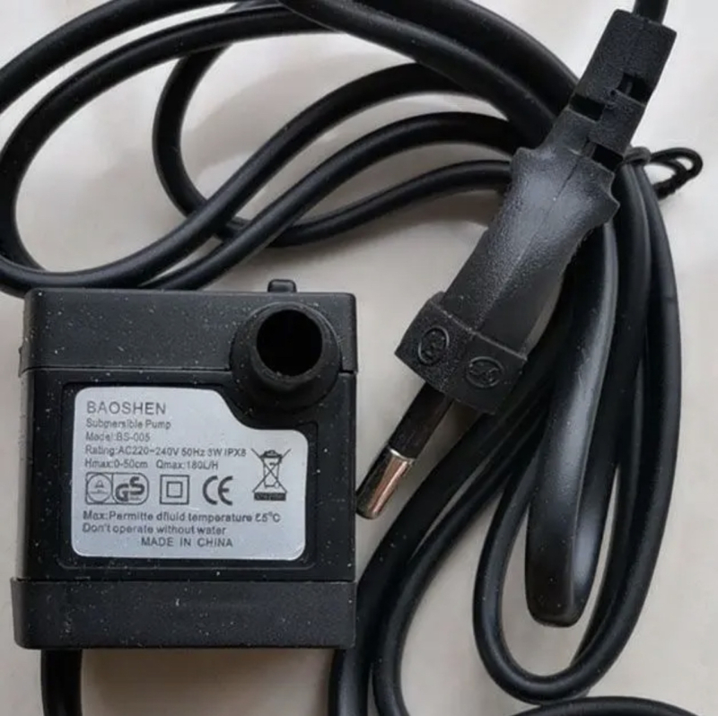 Κεραμικός διακοσμητικός νερού για ενυδρείο με θήκη υλικών φιλτραρίσματος — επιφάνεια ημι-χειροποίητη, στυλ γαλλικό αγροτικό