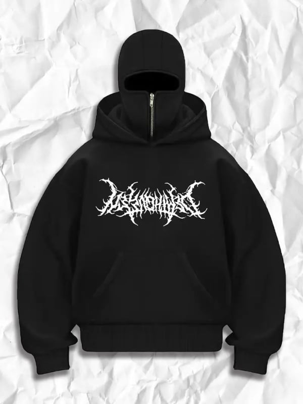 Ανδρικό φούτερ με κουκούλα από φλίς, πουλόβερ, άνετη γραμμή, πολυεστέρας 91-96%