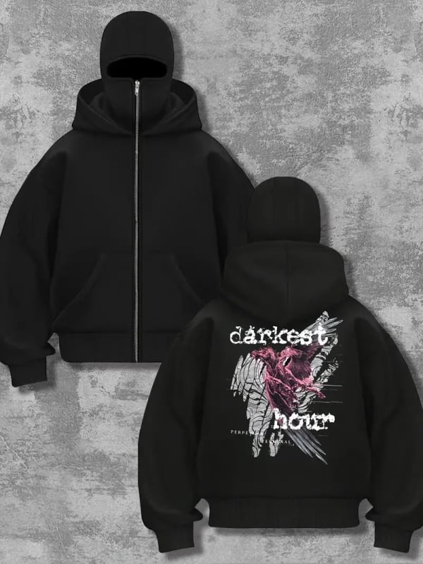 Ανδρικό φούτερ με κουκούλα από φλίς, πουλόβερ, άνετη γραμμή, πολυεστέρας 91-96%