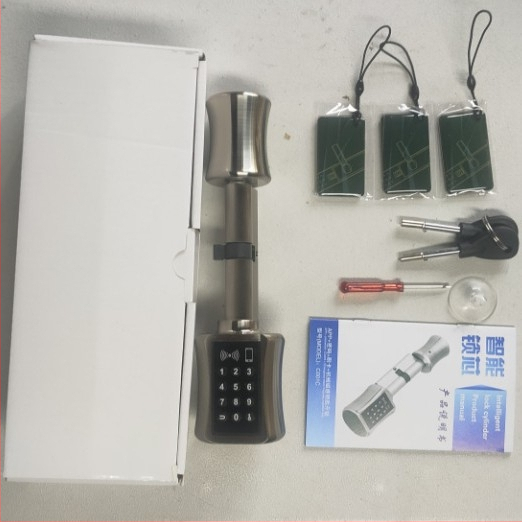 Yingni Yn45 Έξυπνο Bluetooth κλείδωμα πόρτας – Ανοξείδωτο, εσωτερική ξύλινη πόρτα, ξεκλείδώνει με αποτύπωμα, κωδικό, κάρτα και εφαρμογή