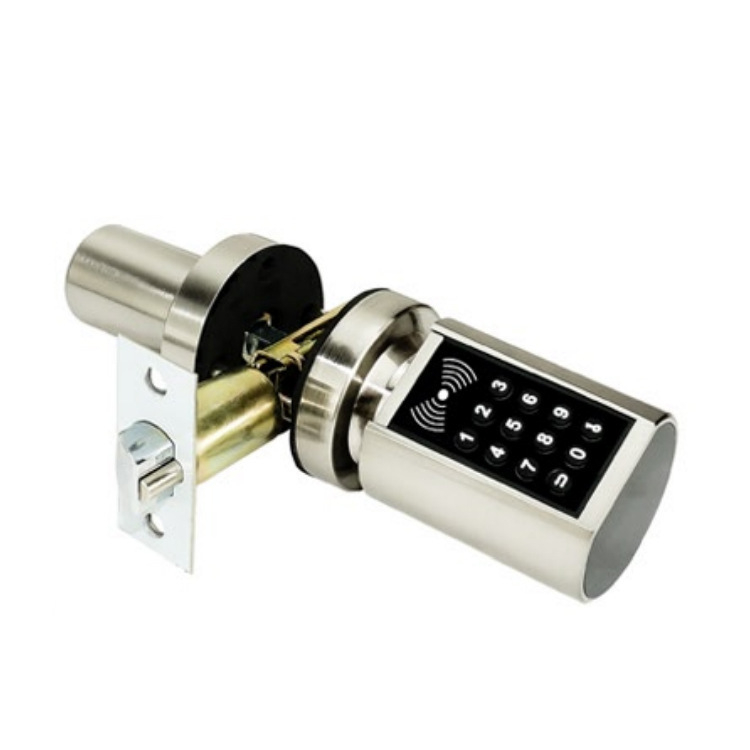 Yingni Yn45 Έξυπνο Bluetooth κλείδωμα πόρτας – Ανοξείδωτο, εσωτερική ξύλινη πόρτα, ξεκλείδώνει με αποτύπωμα, κωδικό, κάρτα και εφαρμογή