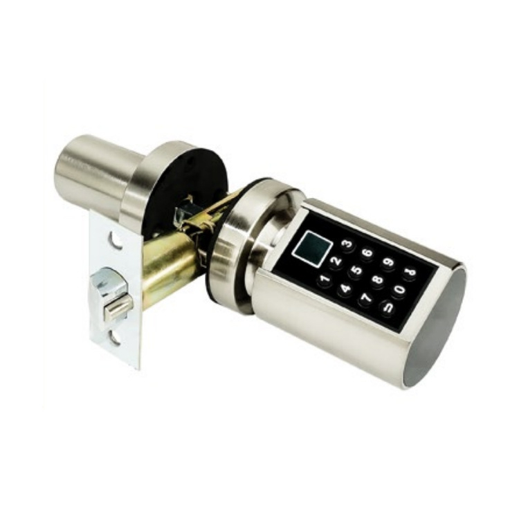 Yingni Yn45 Έξυπνο Bluetooth κλείδωμα πόρτας – Ανοξείδωτο, εσωτερική ξύλινη πόρτα, ξεκλείδώνει με αποτύπωμα, κωδικό, κάρτα και εφαρμογή