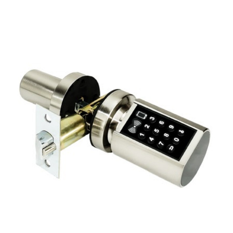 Yingni Yn45 Έξυπνο Bluetooth κλείδωμα πόρτας – Ανοξείδωτο, εσωτερική ξύλινη πόρτα, ξεκλείδώνει με αποτύπωμα, κωδικό, κάρτα και εφαρμογή