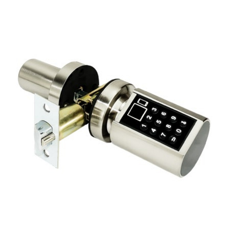 Yingni Yn45 Έξυπνο Bluetooth κλείδωμα πόρτας – Ανοξείδωτο, εσωτερική ξύλινη πόρτα, ξεκλείδώνει με αποτύπωμα, κωδικό, κάρτα και εφαρμογή