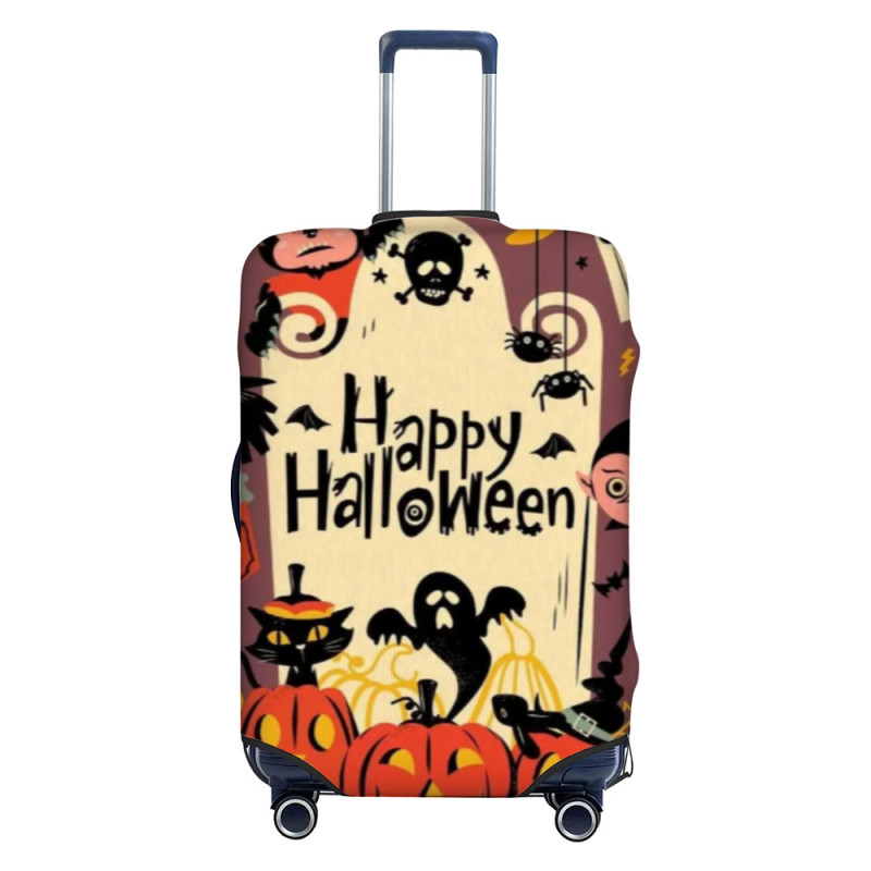 Προσωποποιημένη θήκη προστασίας αποσκευών για ταξίδια – αναπνεύσιμος ultra‑ελαφρύς πολυεστέρας, μοτίβο anime, στυλ Casual Travel