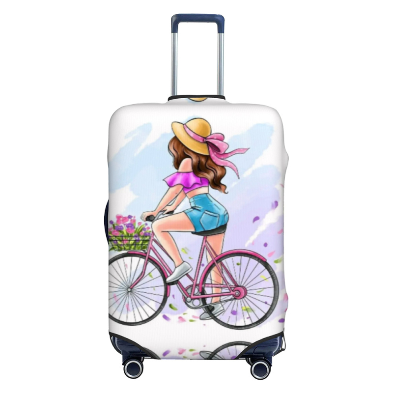 Προσωποποιημένη θήκη προστασίας αποσκευών για ταξίδια – αναπνεύσιμος ultra‑ελαφρύς πολυεστέρας, μοτίβο anime, στυλ Casual Travel