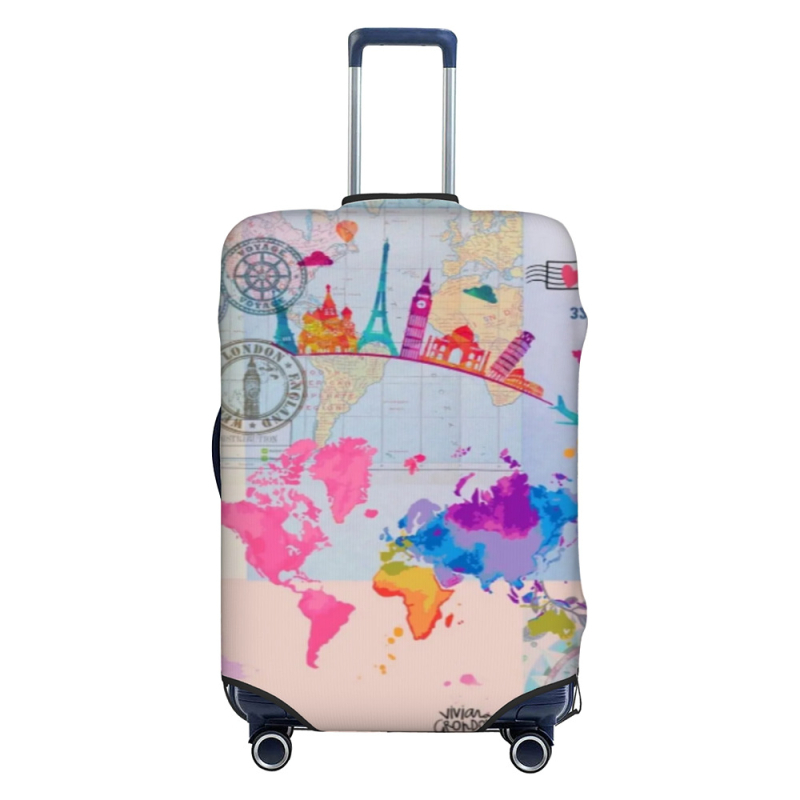 Προσωποποιημένη θήκη προστασίας αποσκευών για ταξίδια – αναπνεύσιμος ultra‑ελαφρύς πολυεστέρας, μοτίβο anime, στυλ Casual Travel