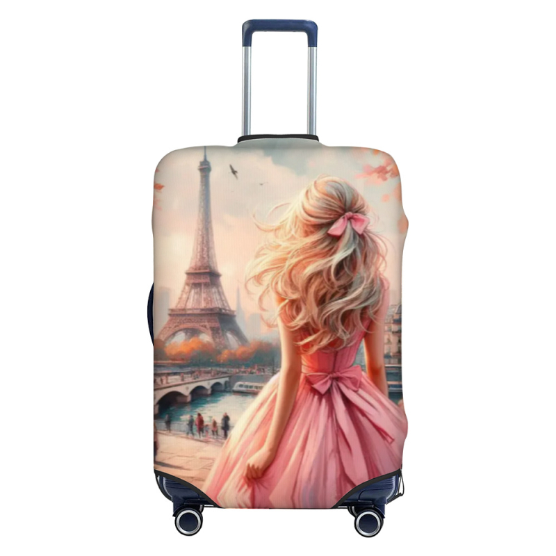 Προσωποποιημένη θήκη προστασίας αποσκευών για ταξίδια – αναπνεύσιμος ultra‑ελαφρύς πολυεστέρας, μοτίβο anime, στυλ Casual Travel