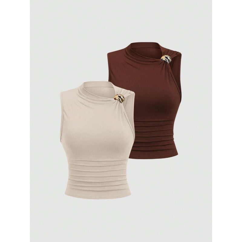 Риза Slim Fit, тъкан памук-лен, винилоново влакно, лято 2023, лек бизнес стил