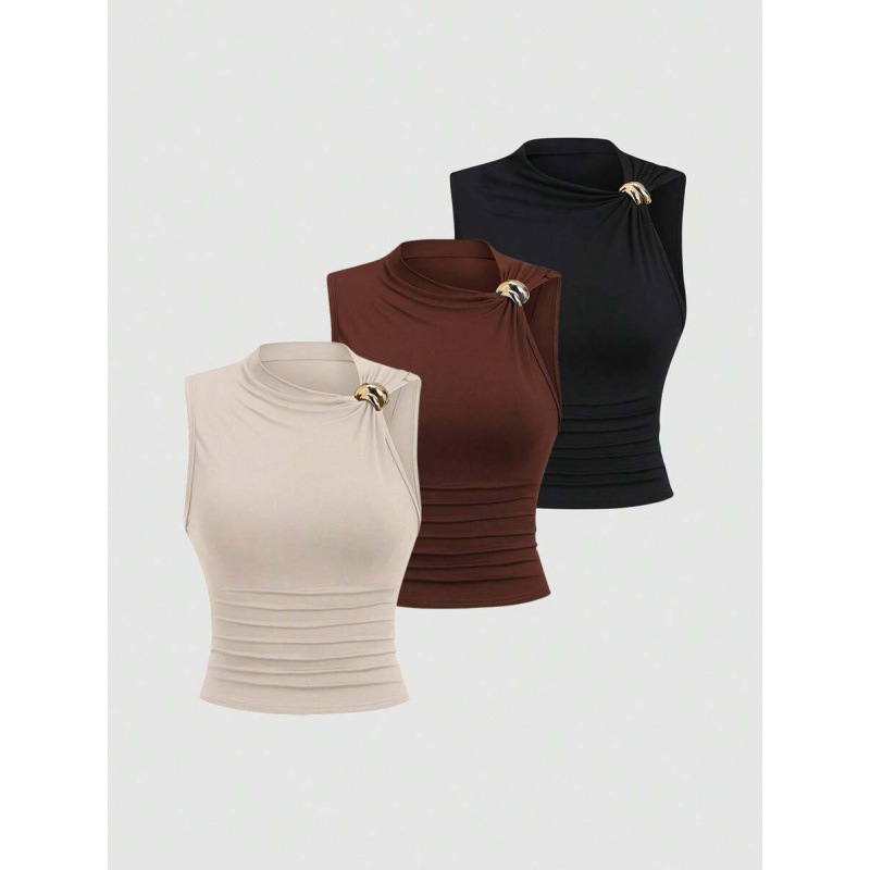 Риза Slim Fit, тъкан памук-лен, винилоново влакно, лято 2023, лек бизнес стил