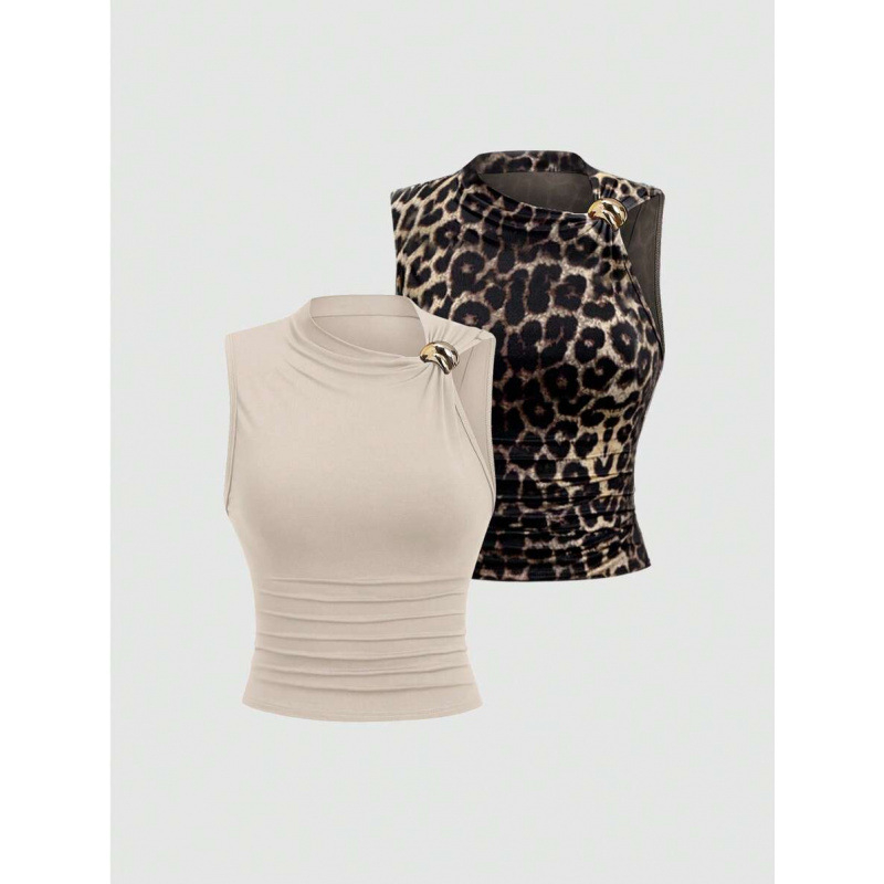 Риза Slim Fit, тъкан памук-лен, винилоново влакно, лято 2023, лек бизнес стил