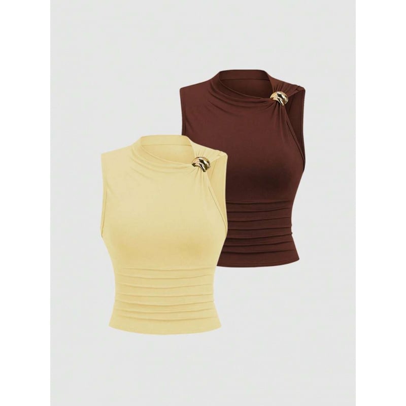 Риза Slim Fit, тъкан памук-лен, винилоново влакно, лято 2023, лек бизнес стил