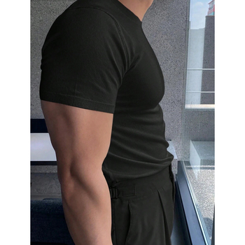 Μπλουζάκι Batwing, με γιακά τύπου πουκάμισου, chenille ύφασμα, Vinylon κύρια ίνα, διακόσμηση με λουλούδι