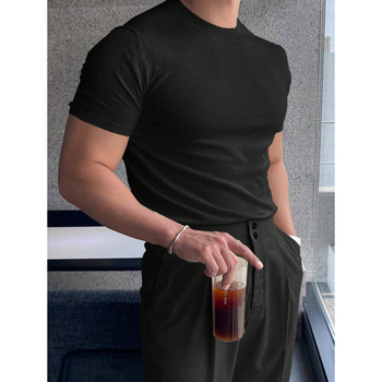 Μπλουζάκι Batwing, με γιακά τύπου πουκάμισου, chenille ύφασμα, Vinylon κύρια ίνα, διακόσμηση με λουλούδι