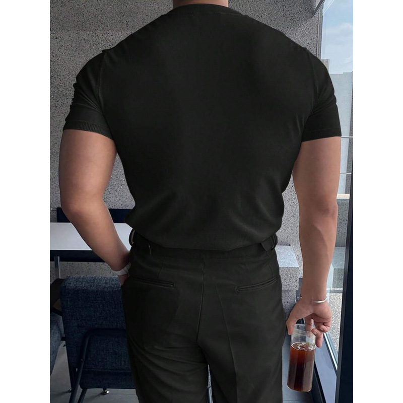 Μπλουζάκι Batwing, με γιακά τύπου πουκάμισου, chenille ύφασμα, Vinylon κύρια ίνα, διακόσμηση με λουλούδι