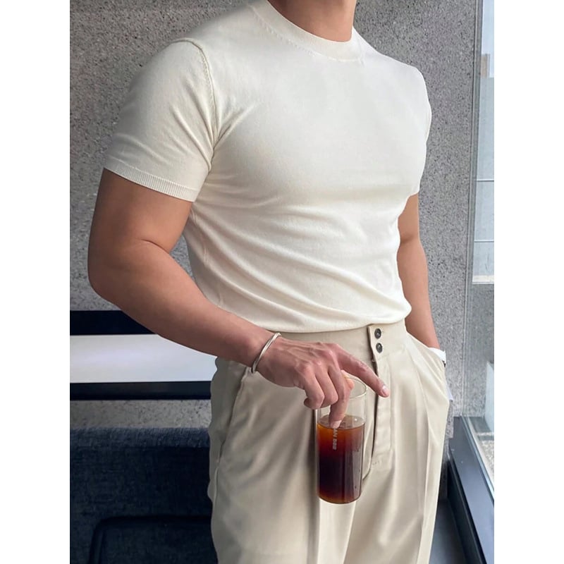 Μπλουζάκι Batwing, με γιακά τύπου πουκάμισου, chenille ύφασμα, Vinylon κύρια ίνα, διακόσμηση με λουλούδι