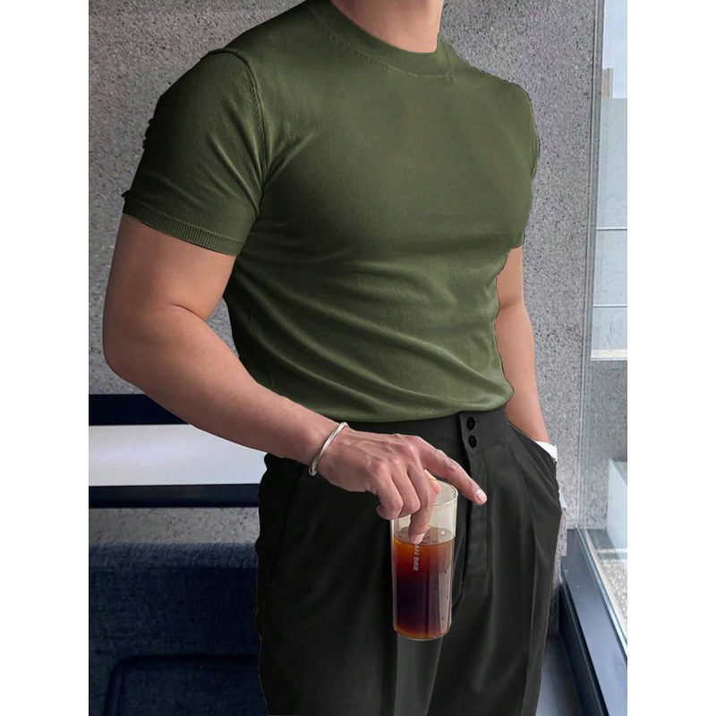 Μπλουζάκι Batwing, με γιακά τύπου πουκάμισου, chenille ύφασμα, Vinylon κύρια ίνα, διακόσμηση με λουλούδι