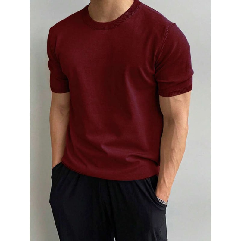 Μπλουζάκι Batwing, με γιακά τύπου πουκάμισου, chenille ύφασμα, Vinylon κύρια ίνα, διακόσμηση με λουλούδι