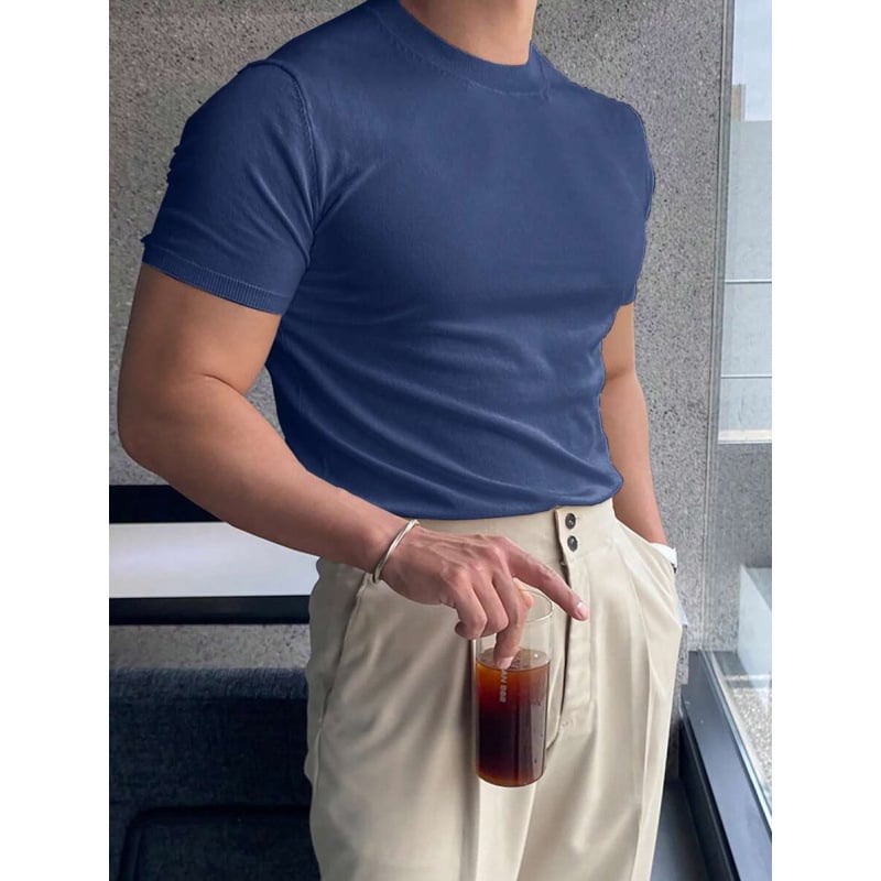 Μπλουζάκι Batwing, με γιακά τύπου πουκάμισου, chenille ύφασμα, Vinylon κύρια ίνα, διακόσμηση με λουλούδι