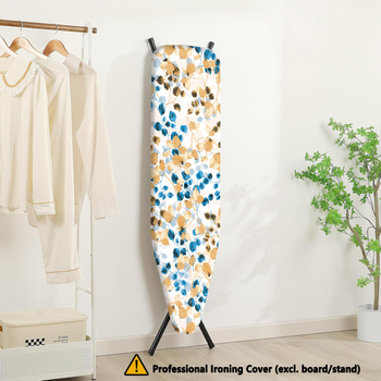 Κάλυμμα σιδερώματος | ελαστική εφαρμογή, ψηφιακή εκτύπωση, ύφασμα πλεκτός πολυεστέρας, μοντέρνο μινιμαλιστικό στυλ