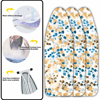 Κάλυμμα σιδερώματος | ελαστική εφαρμογή, ψηφιακή εκτύπωση, ύφασμα πλεκτός πολυεστέρας, μοντέρνο μινιμαλιστικό στυλ