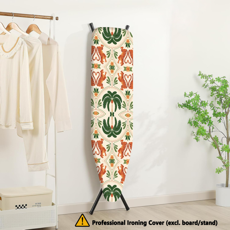 Κάλυμμα σιδερώματος | ελαστική εφαρμογή, ψηφιακή εκτύπωση, ύφασμα πλεκτός πολυεστέρας, μοντέρνο μινιμαλιστικό στυλ