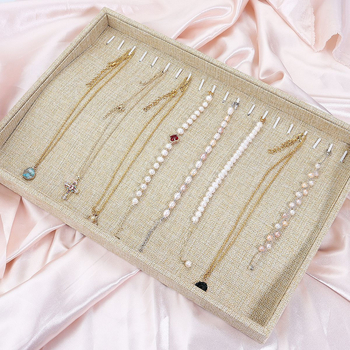 DIY θήκη αποθήκευσης κοσμημάτων — ύφασμα, χειροποίητο πλέξιμο, κωδικοί T9505/T9506, Prosperity μάρκα, άνοιξη 2024