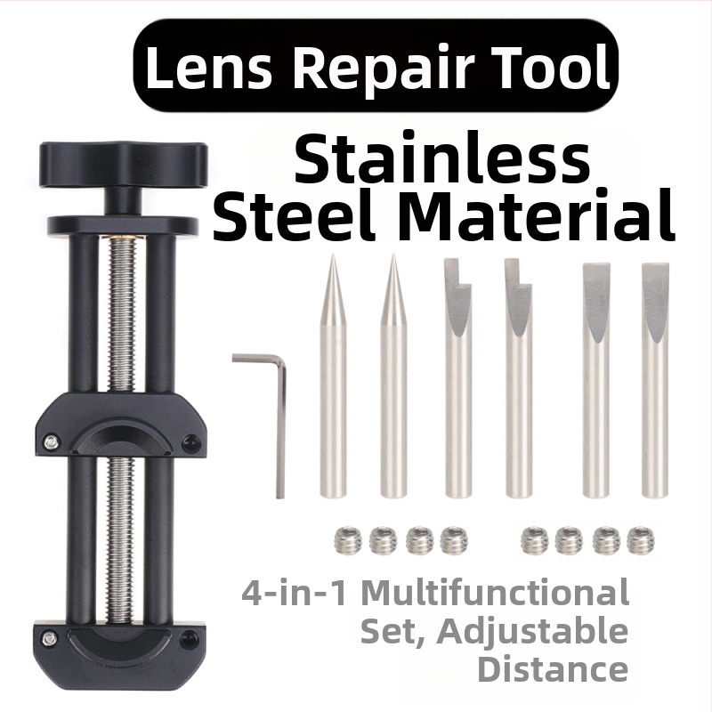 Alat za popravak filtra objektiva – aluminijska legura, navojno usta za deformaciju, precizni alati za korekciju