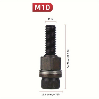 Sea Shark χειροκίνητο εργαλείο τοποθέτησης rivet-nut (M3-12) – δύο χέρια λειτουργίας, γαλβανισμένος σίδερος, σετ 7 τεμάχια, καθαρό βάρος 0,4 kg