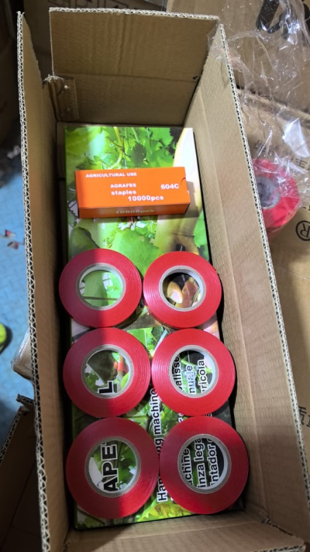 Πακέτο βίντεο λειτουργίας μηχανής δέσιμου σταφυλιών, φρούτων και λαχανικών — επιλογή κατά βούληση